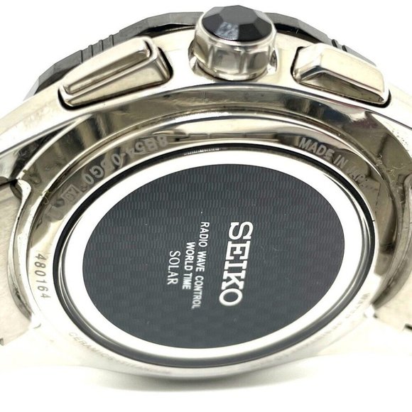 SEIKO Brights Solar Quartz Wristwatch Titanium Silver x Gold main image 10